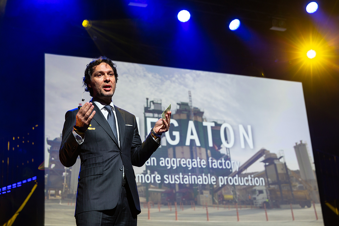 MEGATON INTRODUCED EUROPEAN AGGREGATES ASSOCIATION