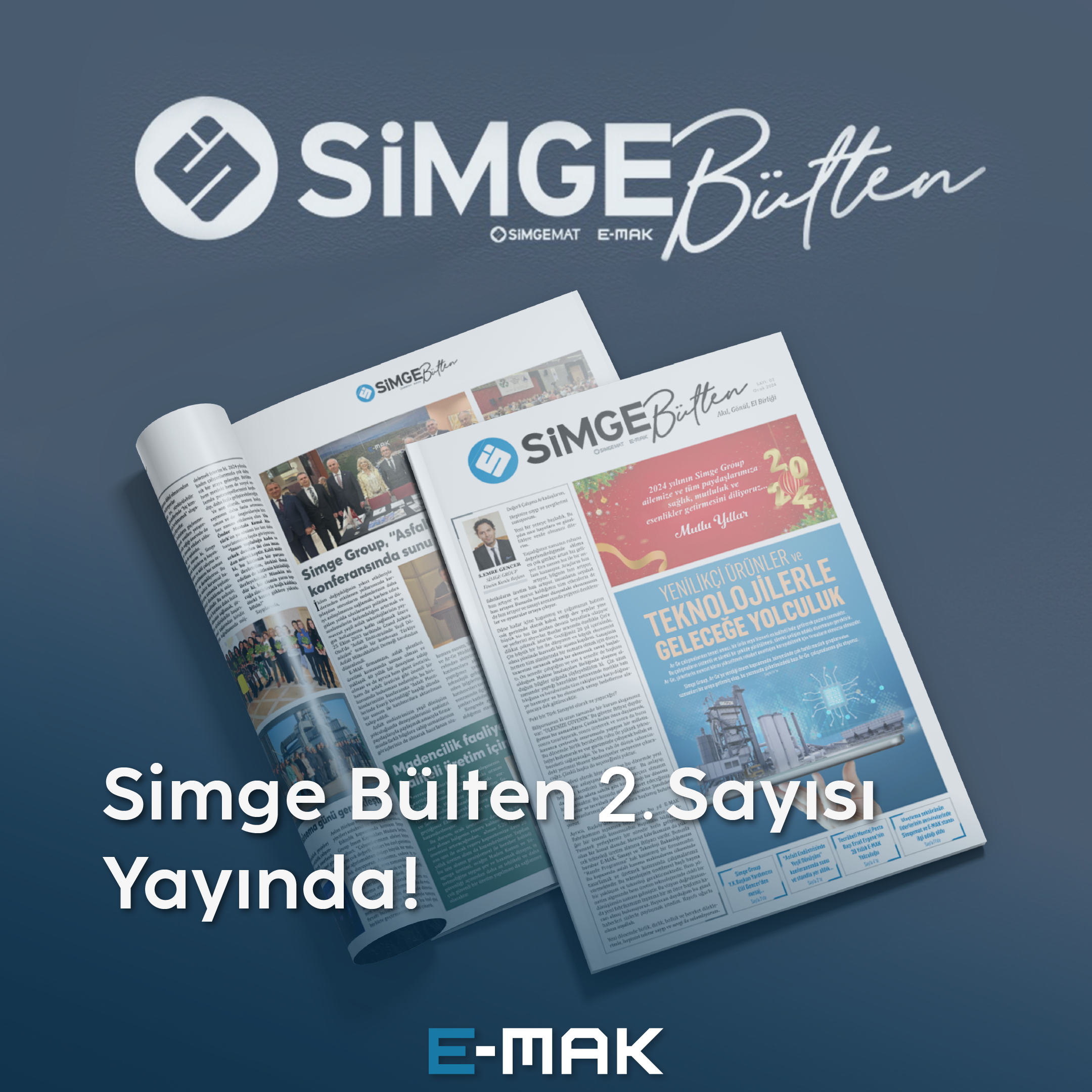 Simge Bülten 2. Sayısı Yayında