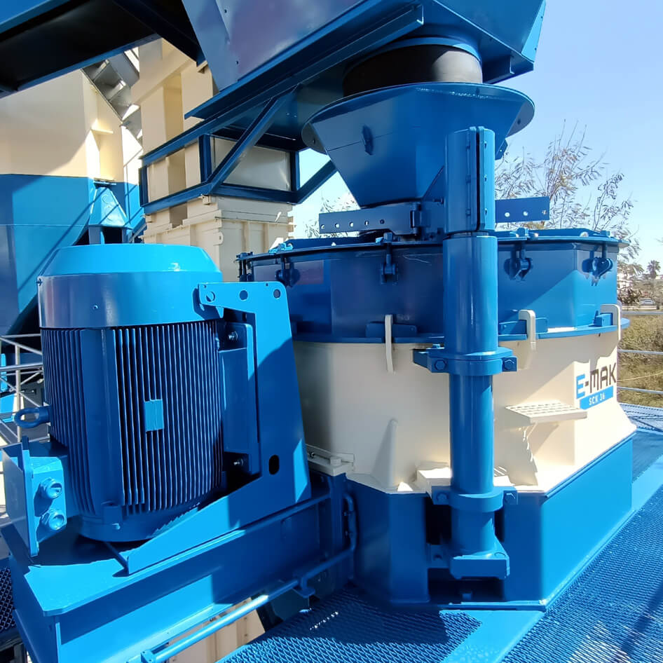 Vertikal-Prallbrecher