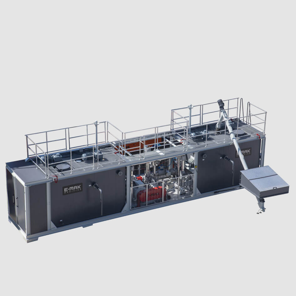 Modifizierte Bitumenanlage